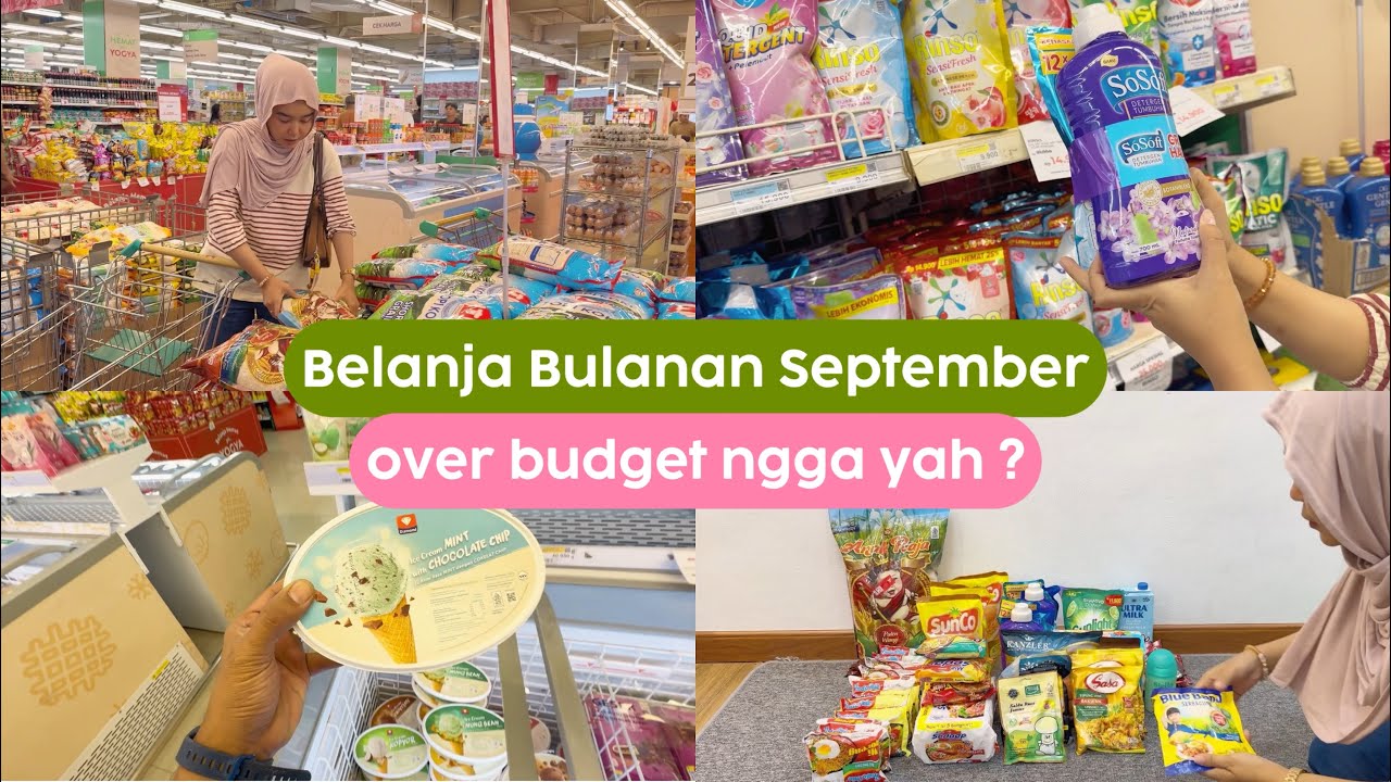 Belanja Bulanan September | #groceryshopping 