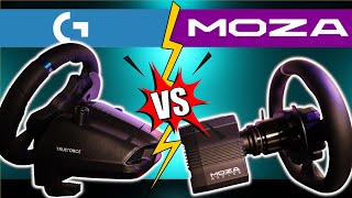 Versus: Logitech G923 vs MOZA R5 screenshot 3