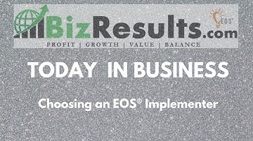 How to Choose an EOS Implementer