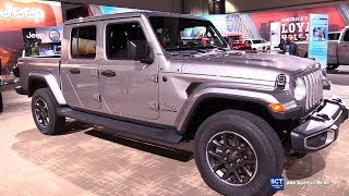 2020 Jeep Gladiator Overland - Exterior and  Interior Walkaround - Debut 2018 LA Auto Show
