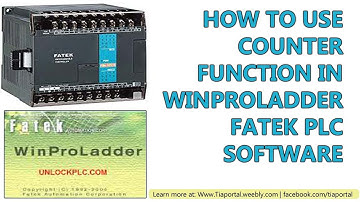 11- Counters Functions in Fatek PLC Programming