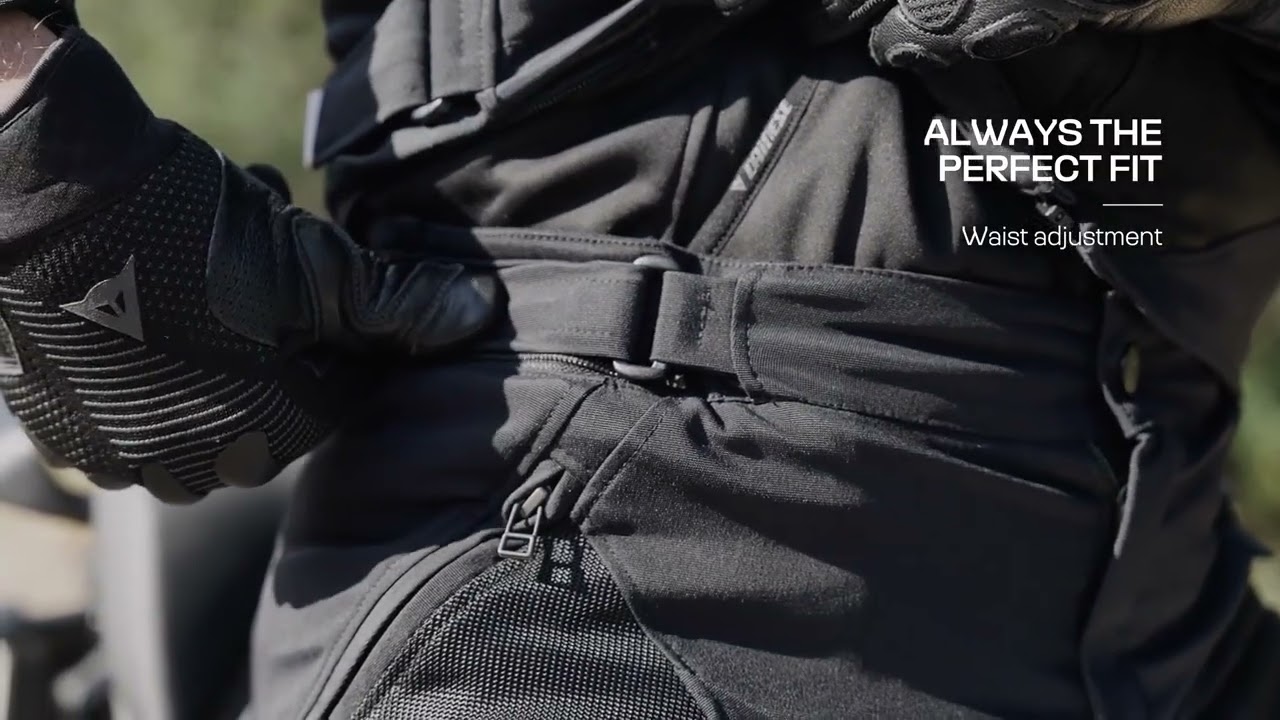 Dainese Drake 2 Air Absoluteshell Motorcycle Textile Pants - YouTube