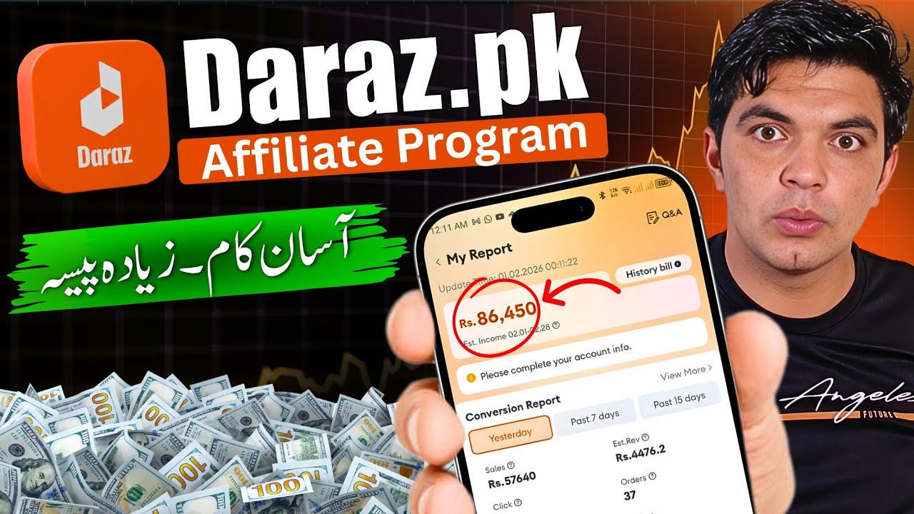 Daraz Affiliate Marketing - In Pakistan (Full Course)