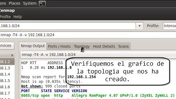 Intense scan - Zenmap