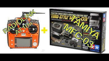 Radiolink AT10ii calibration with Tamiya MFC 03