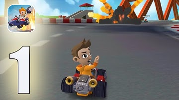 Boom Karts - Gameplay Walkthrough Part 1 - Tutorial (iOS, Android)