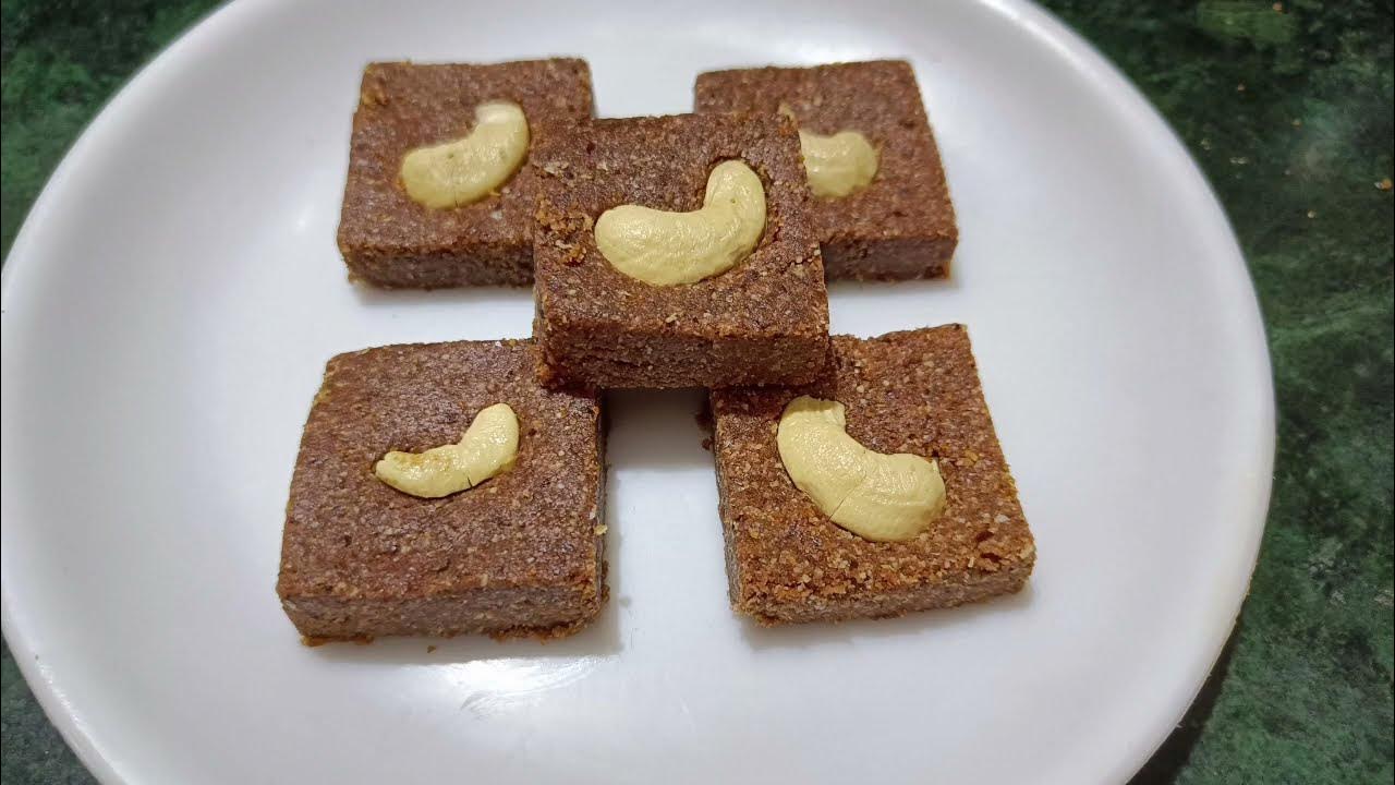 Mixed nut Burfi / Protein rich snack / No sugar No jaggery sweet