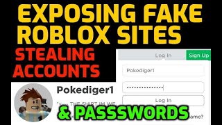FAKE ROBLOX/ADOPT ME SITES/LINKS THAT STEAL YOUR ADOPT ME