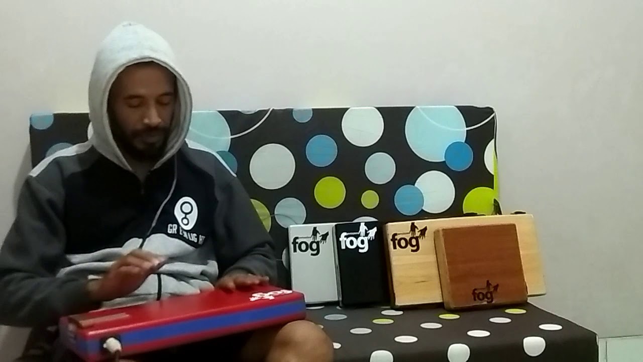 Denny caknan losdol ( Cover FOG Percussion Cajon Slim) YouTube