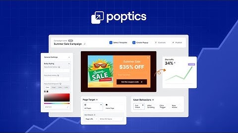 Poptics Lifetime Deal: The Advanced WordPress Popup Builder Plugin in 2025 | Appsumo Deal