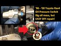 &#39;96 - &#39;00 Toyota Rav4 Oil Pressure Sensor/Switch - BIG oil leak, EASY fix! Also Camry, other Toyotas