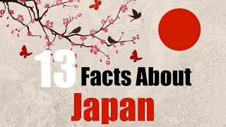 13 facts about Japan