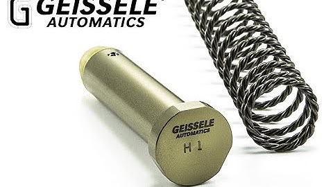 Geissele Super 42 Braided Wire Buffer Spring and Buffer Combo Unboxing