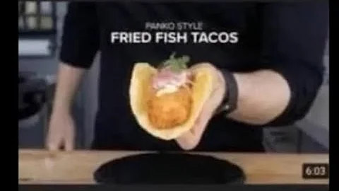 Real simple fried fish tacos