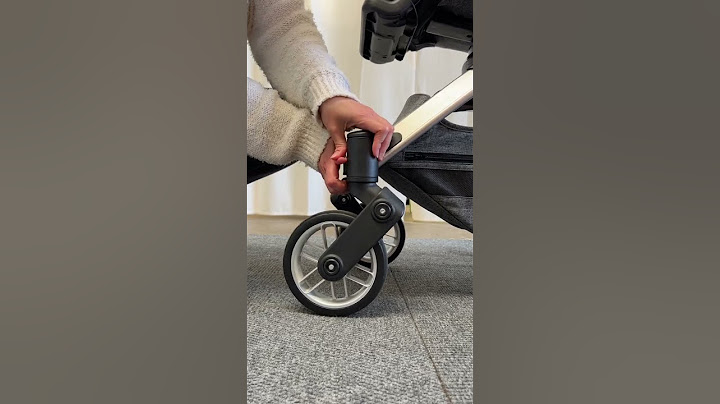 The ability to lock the front wheel of your stroller comes in handy on rough and bumpy terrain!