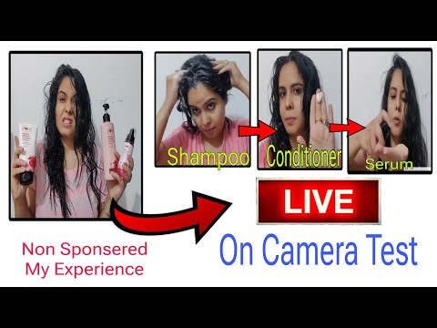 *Non Sponsored* Plum Hibiscus & Ceramide Long & Healthy Shampoo conditioner serum On Camera Review