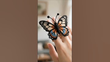 Stunning Crochet BUTTERFLY Ideas | Crochet Gift Ideas#butterflyring design