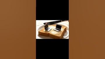 Asmr spread of Laptops on Toast #shorts #viral #asmr #odlysatisfying #relaxing