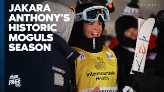 Jakara Anthony's RECORD-BREAKING Moguls World Cup season 🥇 | The Back Page | Fox Sports Australia