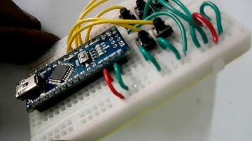 DIY Cubase Transport control (Arduino midi controller)