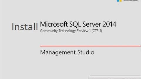 How to Install Sql Server 2014 and Sql Management Studio 2014 Express Edition on windows 10