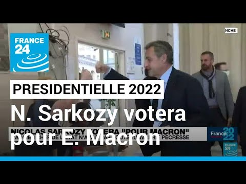 Présidentielle 2022 : Nicolas Sarkozy Annonce Son Soutien à Emmanuel Macron • FRANCE 24