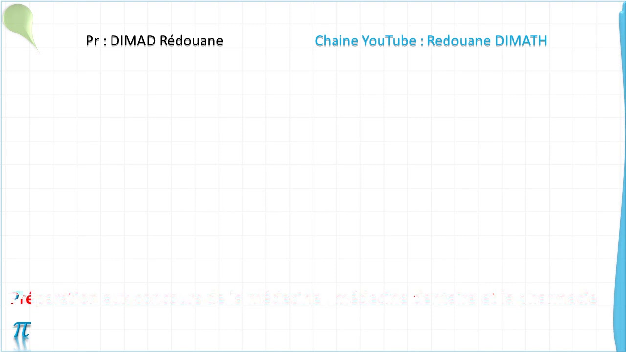 Préparation du concours de la médecine - Série 2 - Partie 1 - Les suites