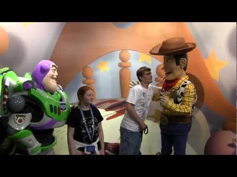 Buzz and Woody Tommy and Betsy at Hollywood Studios