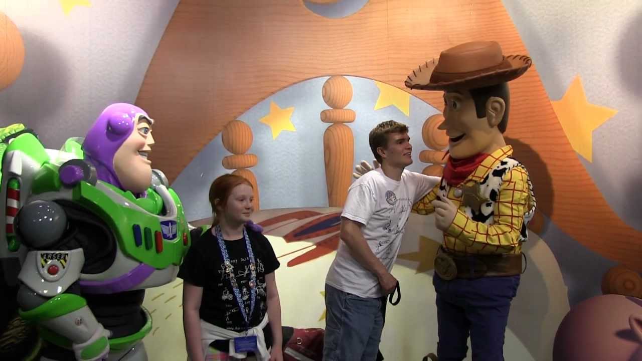 Buzz and Woody Tommy and Betsy at Hollywood Studios