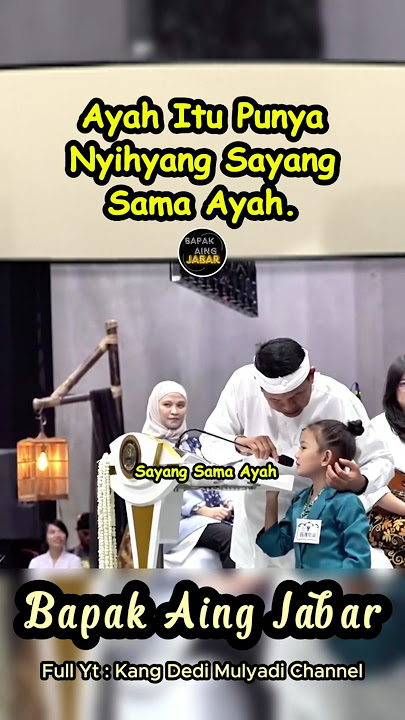 Nyi Hyang Sukma Ayu's first love was her chicken. Kang Dedi laughed.