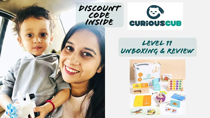UnBoxing & Review Curious Cub Toy | Subscription Box for Kids ||  Montessori Toys