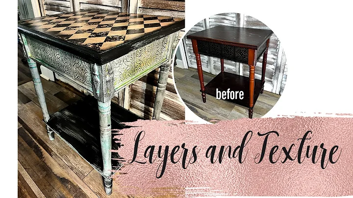 Adding Color, Layers, & Texture | Boho Harlequin T...