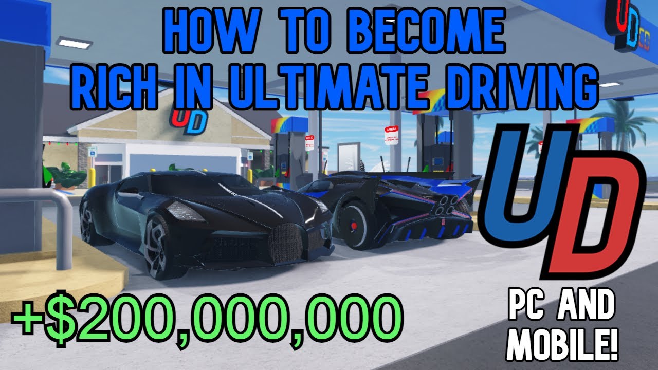 How To Get Rich Make Millions In Ultimate Driving 2021 Youtube - roblox ud westover islands money glitch