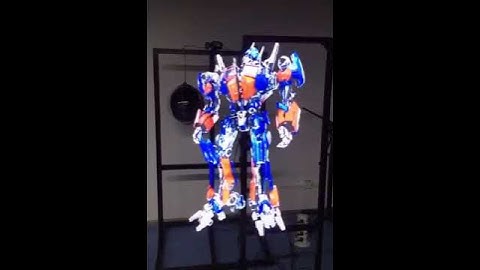 3D Holographic Robot Display