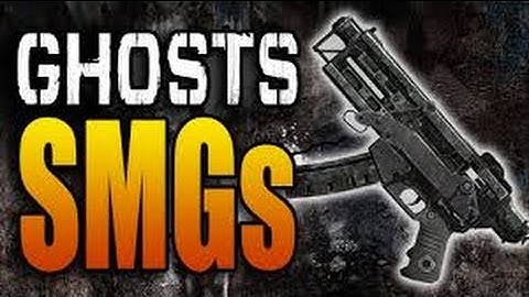 SMGs in Call of Duty Ghosts  Vepr, Bizon PP 19, Vector COD Ghost Submachine Guns Weapons Class)