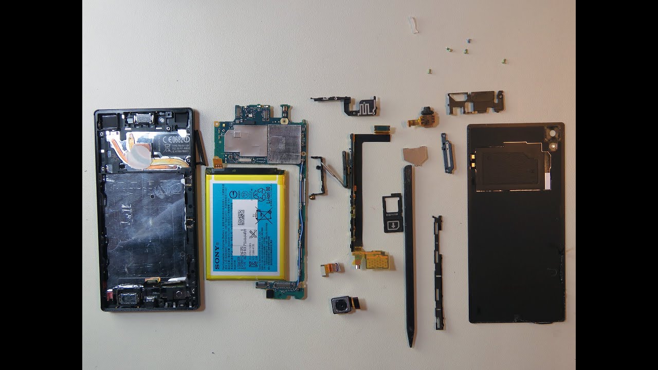  E6853 LCD touch replacement, Disassembly, Teardown, fix - YouTube