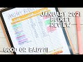 January 2021 Budget Review THE BUDGET MOM INSPIRED | Naturally Lizzie