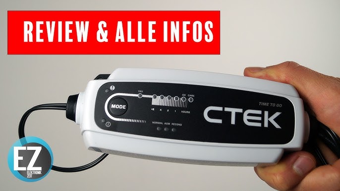 CTEK CT5 Time To Go Charger - Review & Demo 