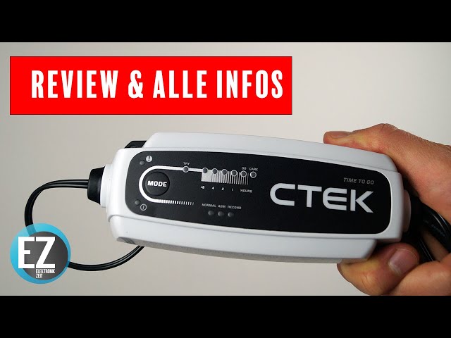 Unboxing CTEK CT5 TIME TO GO - car battery charger 