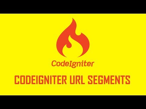 4. Understanding CodeIgniter URL segments