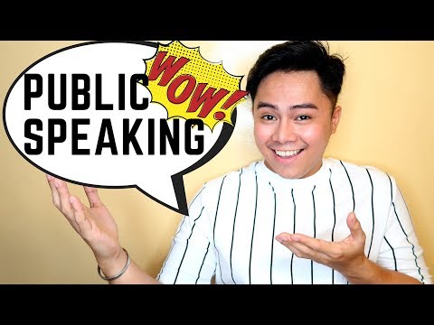 Video: Ilang Mga Tip Para Sa Mga Public Speaker