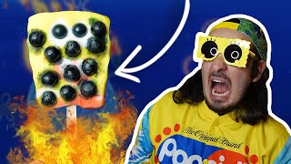 Cursed Spongebob Popsicle! (13 Eyes!)