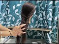 Two minute quick easy braid for haldi function..🥰😍