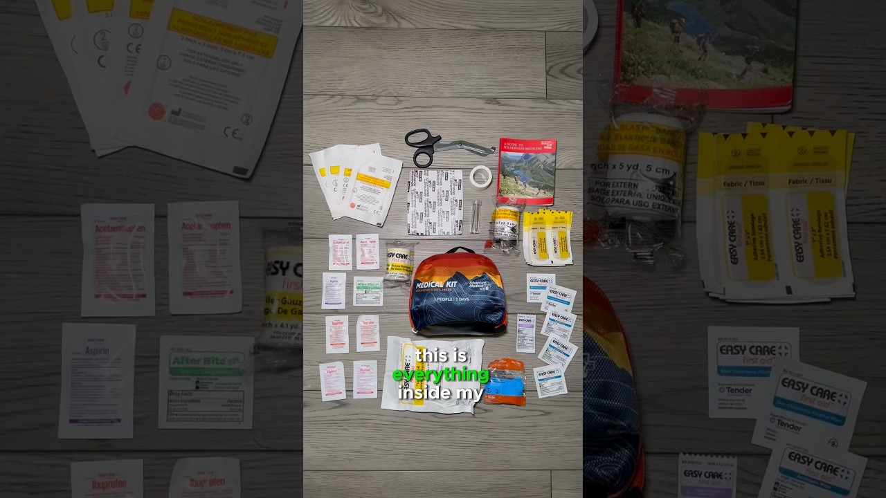 The perfect medical kit for day hikes? 