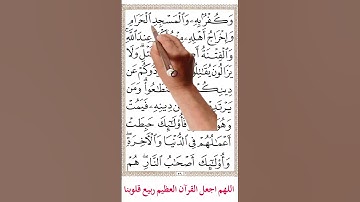 سورة البقرة من الاية 214 الي 218 #memorizequran #اكسبلور #المصحف