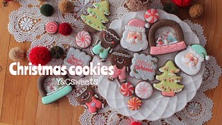 【 Christmas cookies 】クリスマスアイシングクッキー2018