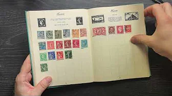 I bought old stamp album