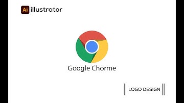 How to Make Design the Chrome Logo Illustrator Tutorial  Easy Way  Adobe Illustrator Bangla Tutoria