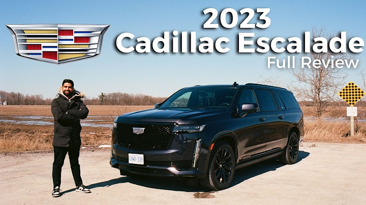 Cadillac escalade platium edition 2023 review