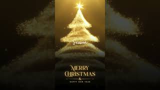 Happy New Year & Merry Christmas #christmas #tvwallpapers #winterambience #wintertree #shortvideo
